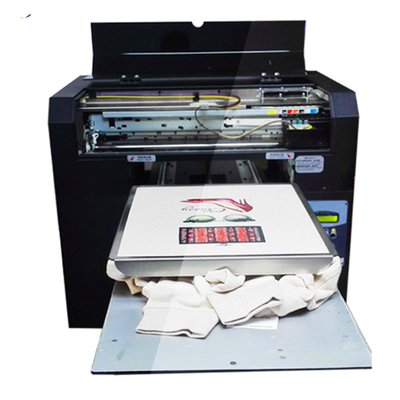 Hotels A3 Multifunctional Digital Flatbed Printer DTG Small Size Garment Printer in 2021